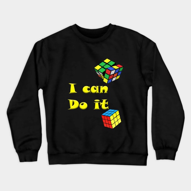 i can do it Crewneck Sweatshirt by Zaina750